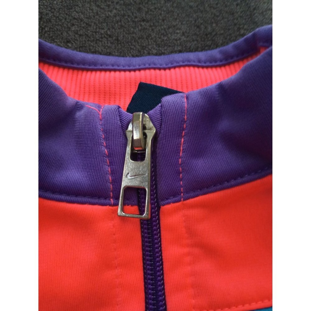 Kids Nike Jacket Retro Vibes Neon Nike Track Jacket” - Picture 4 of 8